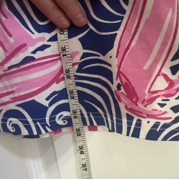 Barbara Gerwit Nautical Pink and Blue Sleeveless Dress Tropical Nautical - Picture 5 of 5